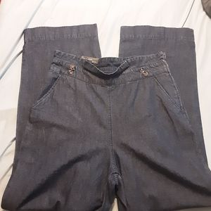 Womens liteweight crop jeans size 14 32" inseam